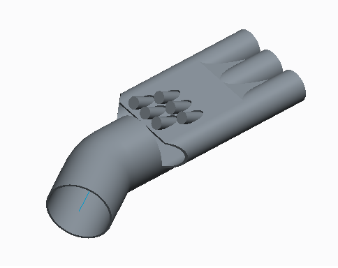 shows 6 not 4 injectors and a 4" feed from the LS Truck Throttle Body to 2" runners going to the inlet ports.